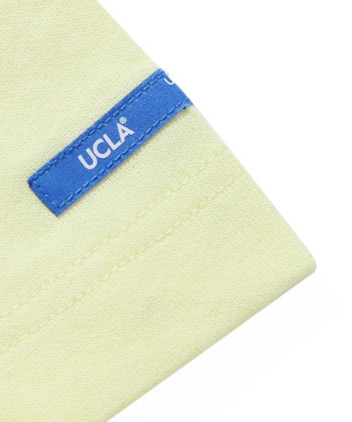 헬멧 프린트 반팔티셔츠 [LT-YELLOW](UY3ST9E_71)