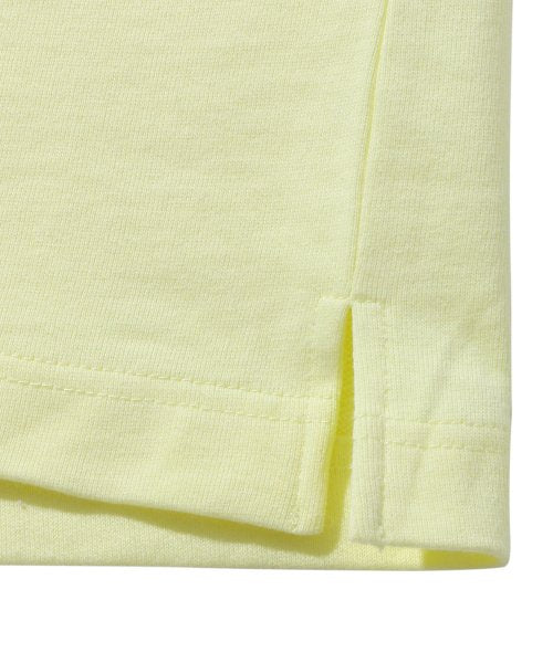 헬멧 프린트 반팔티셔츠 [LT-YELLOW](UY3ST9E_71)