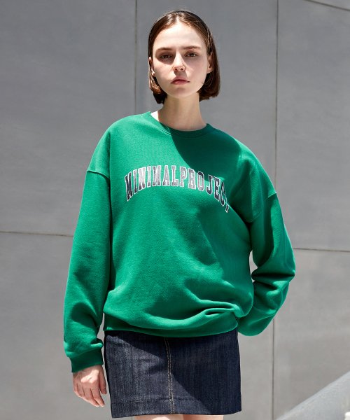 시그니처 아치 로고 맨투맨 MMT127 [GREEN]