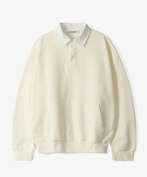 솔리드 럭비 스웻 셔츠 (4COLOR)