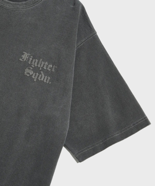 MIL SERIES TEE(FIGHTER SQDN)_PIGMENT CHARCOAL