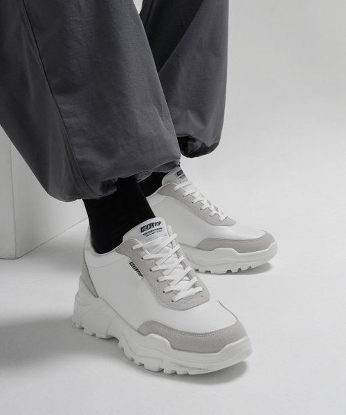 HT4600-WH 8cm 키높이 어글리 슈즈 지오 화이트 [240~280MM]