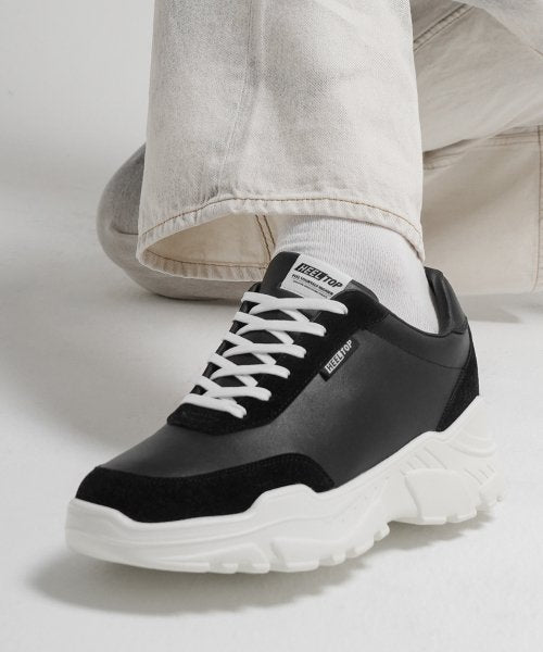 HT4600-BK 8cm 키높이 어글리 슈즈 지오 블랙 [240~280MM]