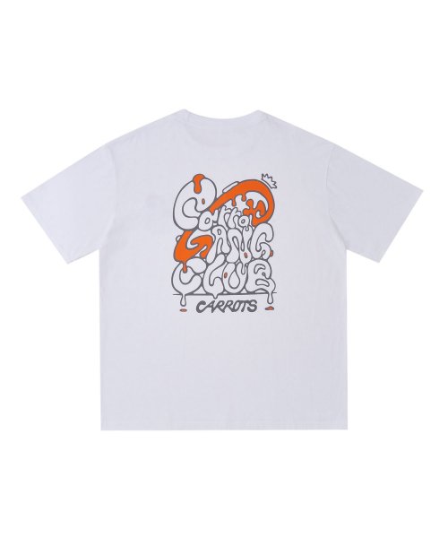 MELTING CARROT TEE WHITE