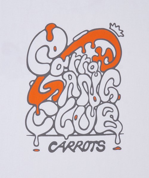 MELTING CARROT TEE WHITE