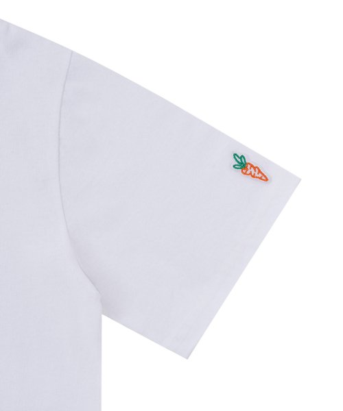 MELTING CARROT TEE WHITE