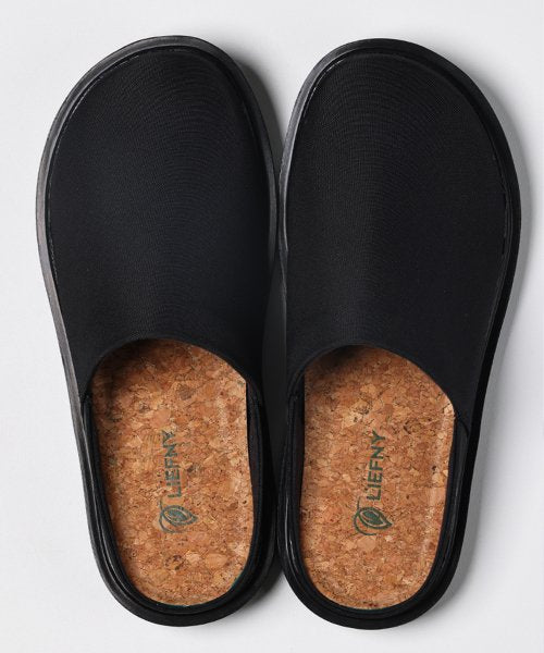 플라스틱 뮬 로우 클로그 블랙(MUPLL01)