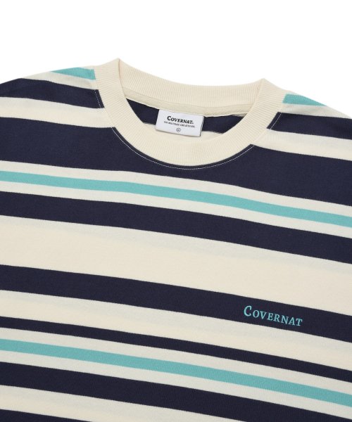 Hot Summer Multi Stripe T-Shirt Blue