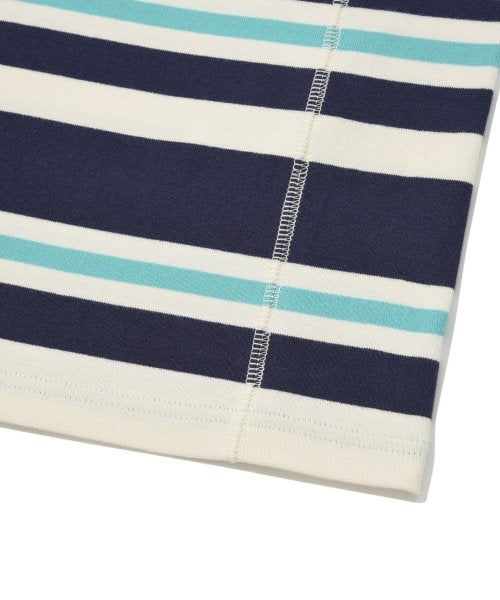 Hot Summer Multi Stripe T-Shirt Blue