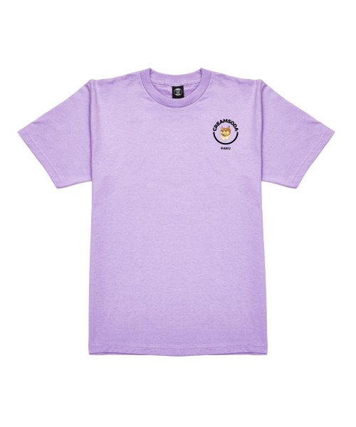 CRL 파쿠 서클 로고 반팔티 라벤더