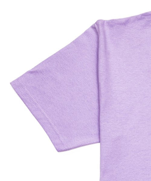 CRL 파쿠 서클 로고 반팔티 라벤더