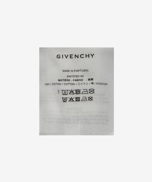로고 프린트 반소매 티셔츠 - 블랙 / BW707Z3YAC001