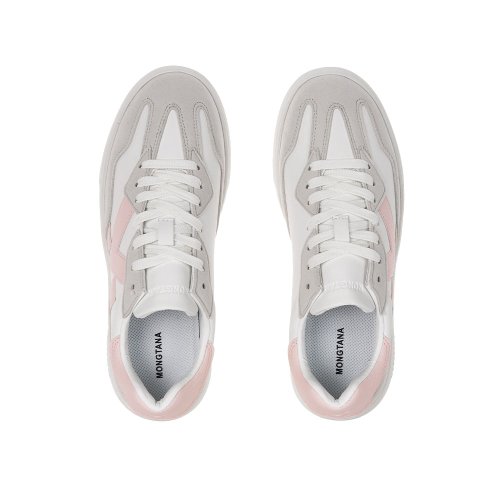 MS950 Sneakers White/Pink (MS950WP)