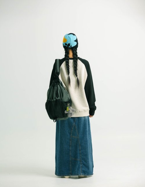 Flower Logo Crewneck - Black