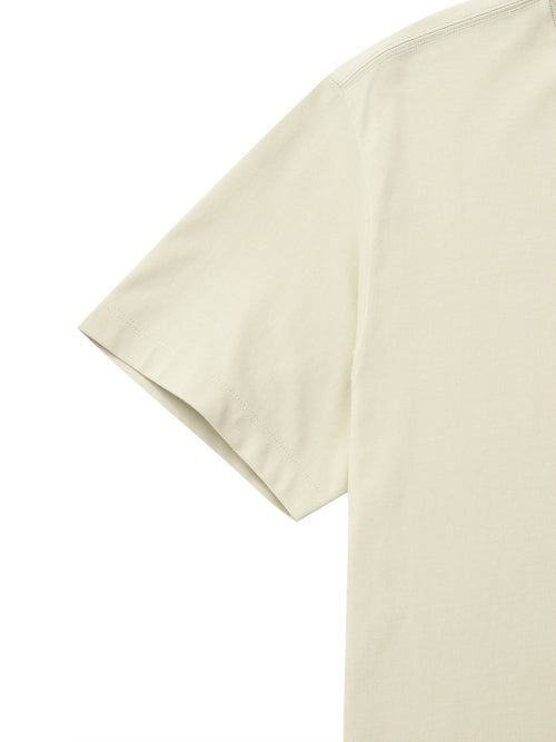 바시티 포켓 반팔티셔츠 (L/BEIGE)