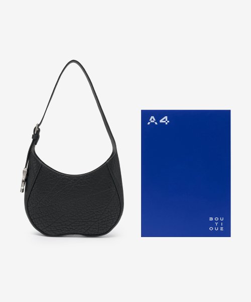 스몰 체스 바게트 숄더백 - 블랙 / 8080955