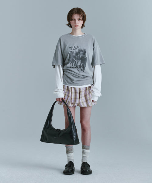 HOBO LARGE_black glossy plain