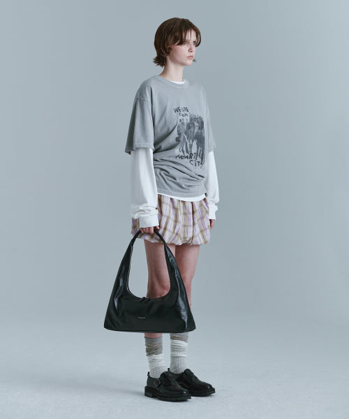 HOBO LARGE_black glossy plain