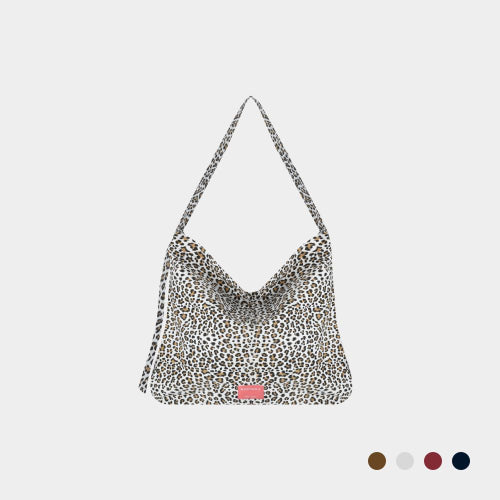 젬마 레오파드 데일리 숄더백