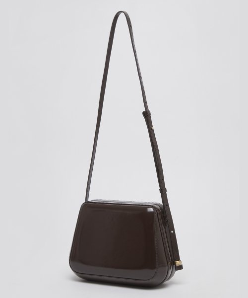 Shell frame bag(Walnut brown)_OVBAX24006FXB