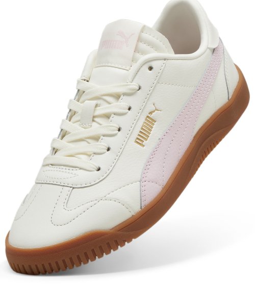 푸마 클럽 5v5 누벅 - 웜화이트:핑크:골드 / 389406-10