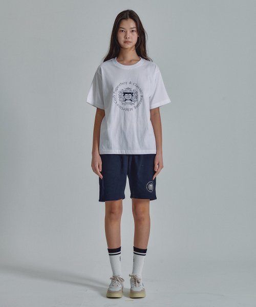 카운티 반팔티셔츠-화이트