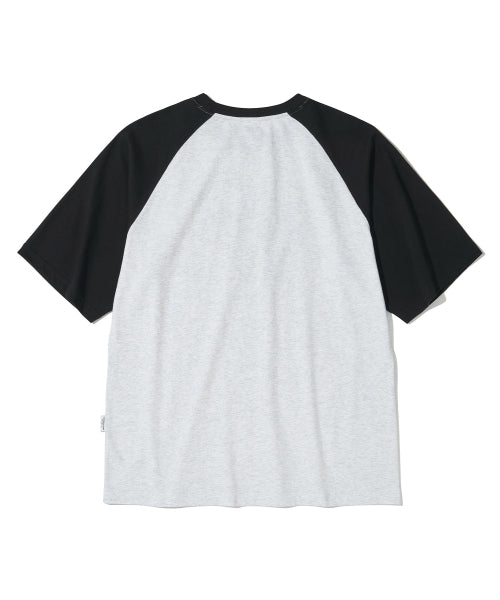 Dog House Graphic Raglan T-Shirt_Black
