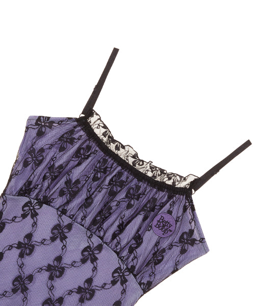 베티붑 셔링 레이스 슬립 미니 원피스_(3 Colors)