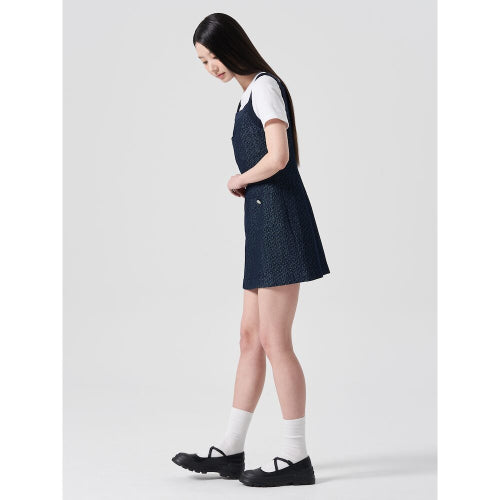 트위드 레이어드 미니원피스  네이비 (114371DY2R)