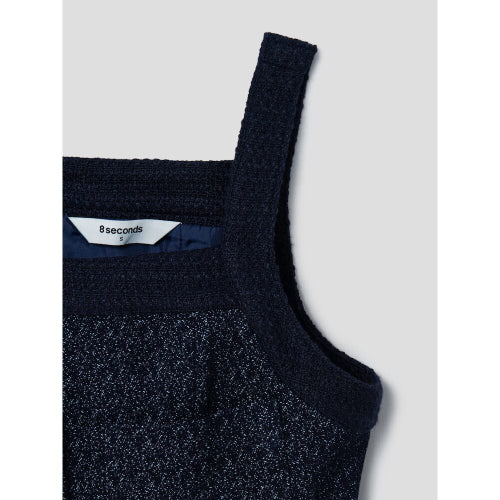 트위드 레이어드 미니원피스  네이비 (114371DY2R)