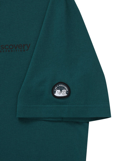 메인크루 아웃도어 비치 그래픽 티셔츠 (D/TURQUOISE)