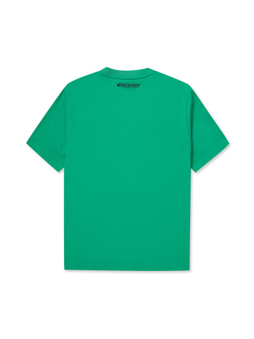 메인크루 아웃도어 타이포그래픽 티셔츠