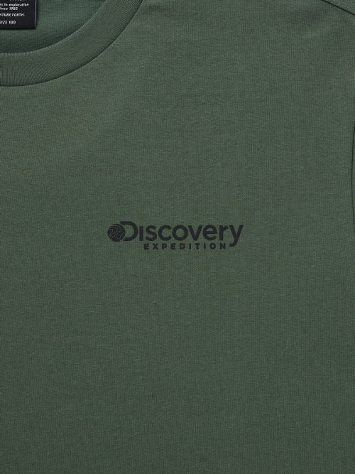 메인크루 아웃도어 캠핑 그래픽 티셔츠 (D/KHAKI)