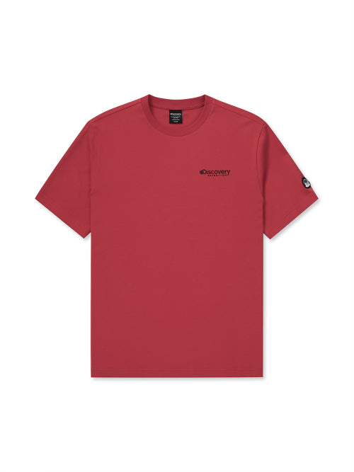 메인크루 아웃도어 포레스트 그래픽 티셔츠 (RED)