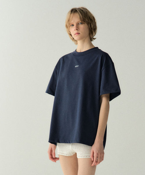 Basic Logo T-Shirts_Navy