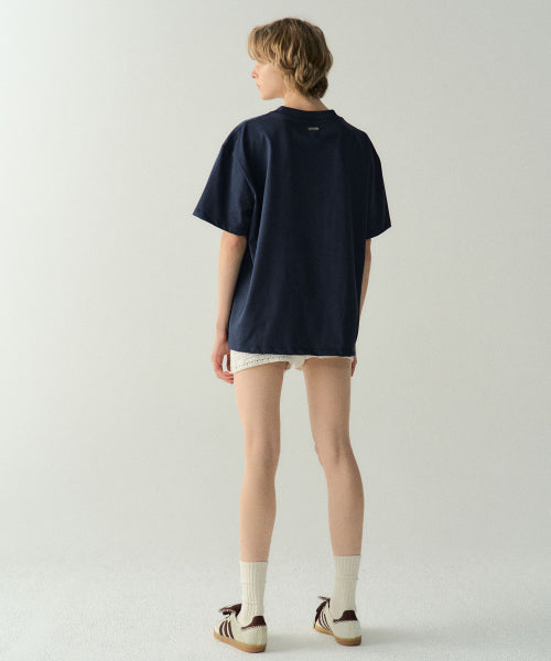 Basic Logo T-Shirts_Navy