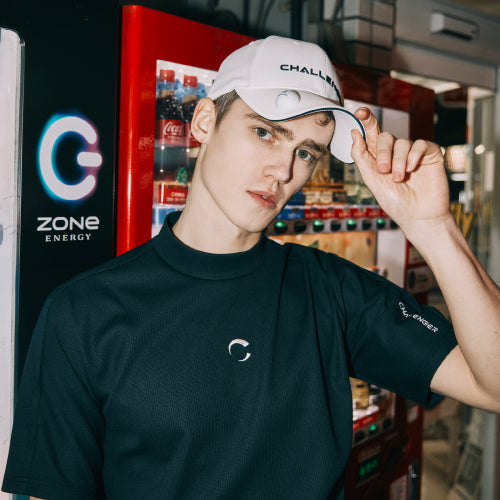 삼각링포인트 풀로고 베이직 남성 볼캡모자 화이트