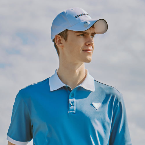 삼각링포인트 풀로고 베이직 남성 볼캡모자 화이트