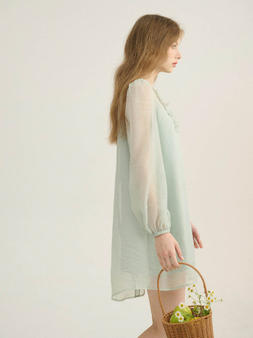 제이드 시스루 미니원피스