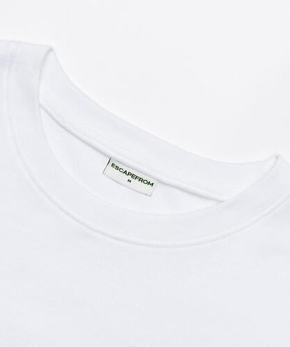 블루 로켓 티셔츠 화이트