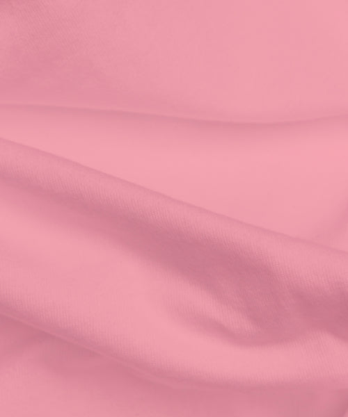 시시 하트 프린팅 크롭반팔티 핑크