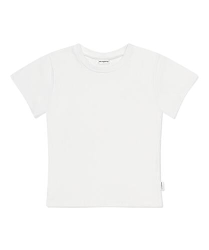 ESCF 에센셜 슬림핏 반팔티 아이보리