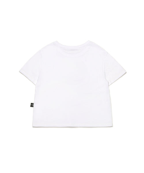 씨웨어 크롭 티셔츠 화이트