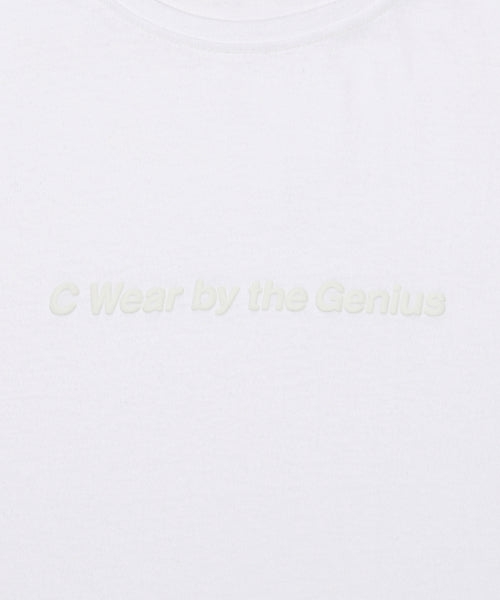 씨웨어 크롭 티셔츠 화이트