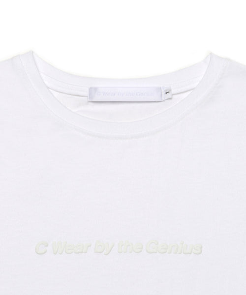 씨웨어 크롭 티셔츠 화이트