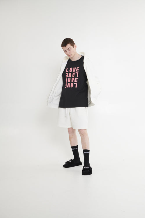 [UNISEX]  LOVE SWITCH TSHIRT (BLACK)