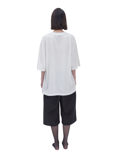 RED PICTURESQUE T-SHIRT