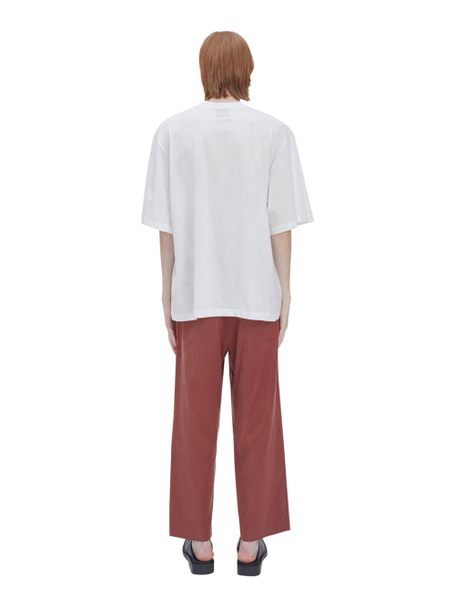 RED PICTURESQUE T-SHIRT