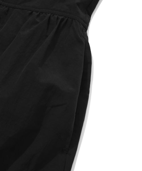 우먼 벌룬 미니 원피스 블랙