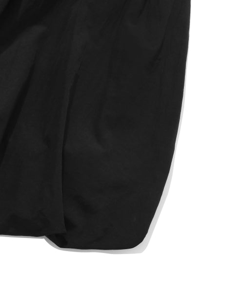 우먼 벌룬 미니 원피스 블랙